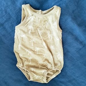 Baby Little Co by Lauren Conrad Organic Tank Palm Bubble Romper